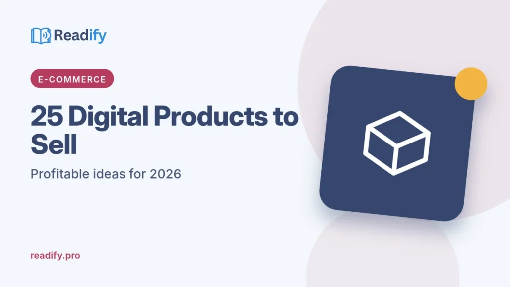 25 digital products to sell online in 2026