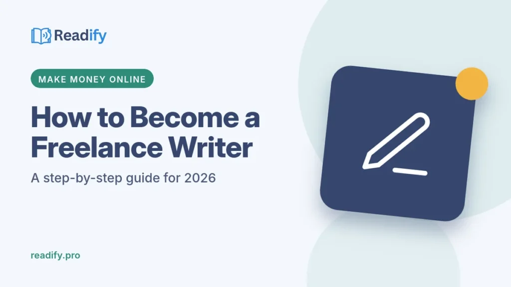 How to become a freelance writer step-by-step guide