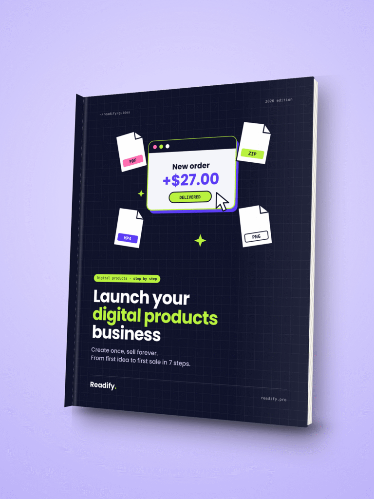 Launch Your Digital Products Business ebook cover